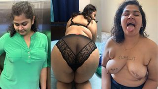 Telugu Chubby Girl Showing – Riding Sex With BF